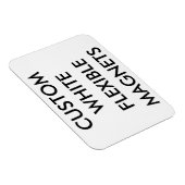 Benutzerdefinierter Personalisierter kleiner flexi Magnet (Rechte Seite)