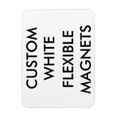 Benutzerdefinierter Personalisierter kleiner flexi Magnet (Vertikal)