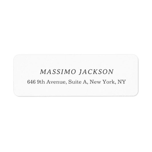 Benutzerdefinierter personalisierter minimalistisc (Vorne)