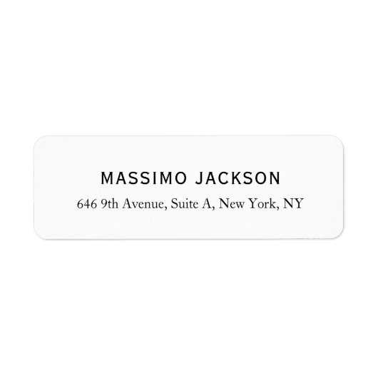 Benutzerdefinierter personalisierter minimalistisc (Vorne)