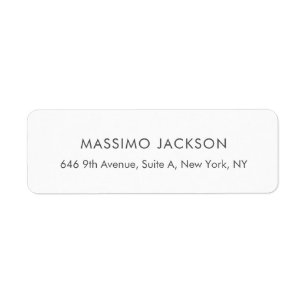 Benutzerdefinierter personalisierter minimalistisc