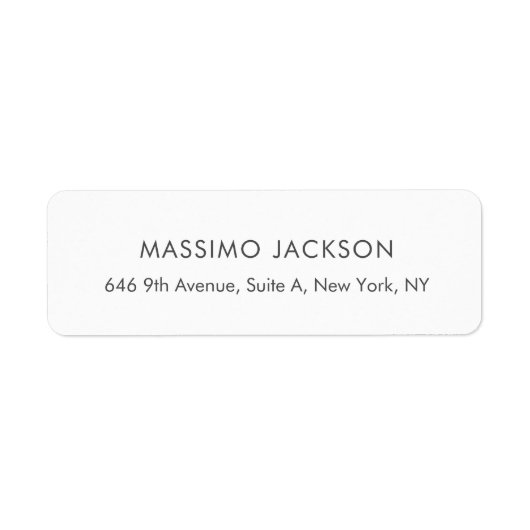 Benutzerdefinierter personalisierter minimalistisc (Vorne)