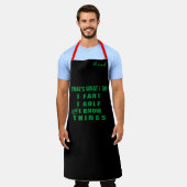 Benutzerdefinierter Personalisierter Name "Das, wa Schürze (Getragen)