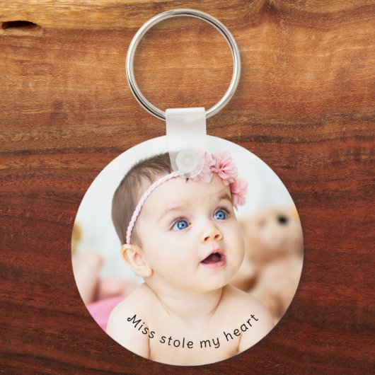 Benutzerdefinierter Personalisierter Name des Baby Schlüsselanhänger (Vorderseite)