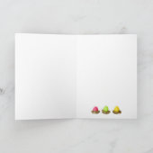 Benutzerdefinierter Personalisierter Name EASTER G Karte (Innenseite)