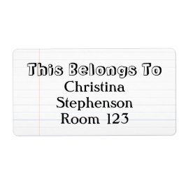 Benutzerdefinierter Personalisierter Name Großes B