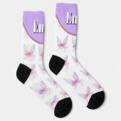 benutzerdefinierter & personalisierter Name mit Bo Socken (Rechts)