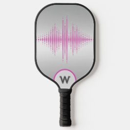 Benutzerdefinierter Personalisierter Sound Waves S Pickleball Schläger