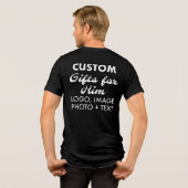 Benutzerdefinierter personalisierter T - Shirt für (Rückseite voll)