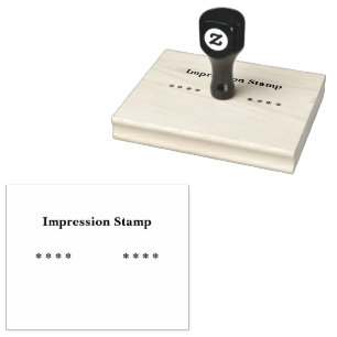Benutzerdefinierter Personalisierter Text der Brie Gummistempel