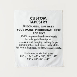 Benutzerdefinierter personalisierter Wandteppich 8
