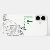 Benutzerdefinierter Pet-Handy-Fall mit Pet-Foto +  Case-Mate iPhone Hülle (Rückseite (Horizontal))