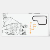 Benutzerdefinierter Pet-Handy-Fall mit Pet-Foto +  Samsung Galaxy Hülle (Rückseite (Horizontal))