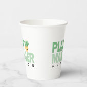 Benutzerdefinierter Pflanze-Manager Name Cactus Pf Pappbecher (Links)