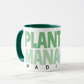 Benutzerdefinierter Pflanze-Manager Name Cactus Pf Tasse (Vorderseite Links)