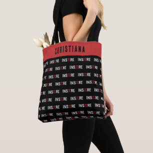 Benutzerdefinierter Pi-Tag Inspiriert   Glückliche Tasche