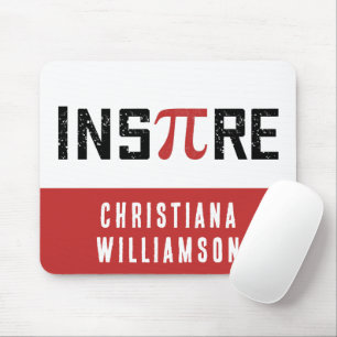 Benutzerdefinierter Pi-Tag Inspiriert   Happy Pi d Mousepad