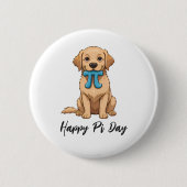 Benutzerdefinierter Pi-Tageshund mit Pi-Symbol | H Button (Vorderseite)