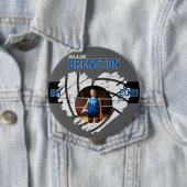 Benutzerdefinierter Picture Volleyball Player pers Button (Beispiel)