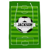 Benutzerdefinierter Player/Party für Teamname Mittlere Geschenktüte (Vorderseite)