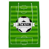 Benutzerdefinierter Player/Party für Teamname Mittlere Geschenktüte (Rückseite)