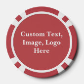 Benutzerdefinierter Poker-Chip, Personalisierter T Pokerchips (Rückseite)