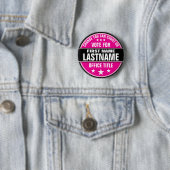 Benutzerdefinierter politischer Kampagnenbutton Button (Beispiel)