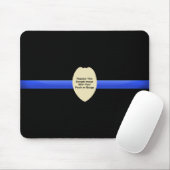 Benutzerdefinierter Polizeipflaster oder Abzeichen Mousepad (Mit Mouse)