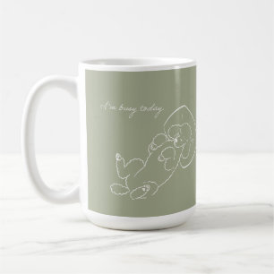 Benutzerdefinierter Poodle Dog Mom Becher - Lustig Kaffeetasse
