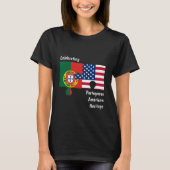 Benutzerdefinierter portugiesischer T - Shirt (Vorderseite)