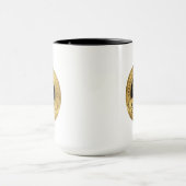 Benutzerdefinierter Pride Gold-Abzeichen - Persona Tasse (Zentrum)