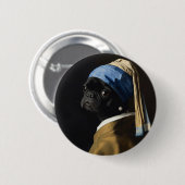 Benutzerdefinierter Pug als beliebtes ikonisches B Button (Vorne & Hinten)
