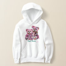 Benutzerdefinierter Punk-Bären-Hoodie