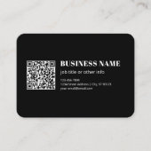 Benutzerdefinierter QR-Code & Bearbeitbarer Retro- Begleitkarte (Vorderseite)