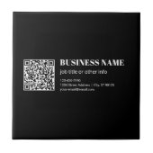 Benutzerdefinierter QR-Code & Bearbeitbarer Retro- Fliese (Vorderseite)