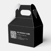 Benutzerdefinierter QR-Code & Bearbeitbarer Retro- Geschenkschachtel (Rückseite)