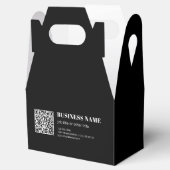 Benutzerdefinierter QR-Code & Bearbeitbarer Retro- Geschenkschachtel (Geöffnet)