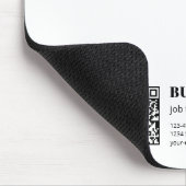 Benutzerdefinierter QR-Code & Bearbeitbarer Retro- Mousepad (Ecke)