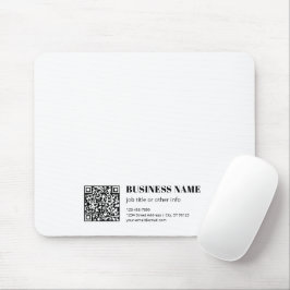 Benutzerdefinierter QR-Code & Bearbeitbarer Retro- Mousepad