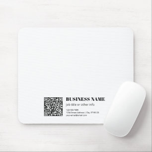 Benutzerdefinierter QR-Code & Bearbeitbarer Retro- Mousepad