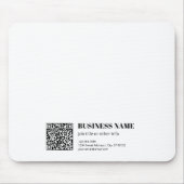 Benutzerdefinierter QR-Code & Bearbeitbarer Retro- Mousepad (Vorne)