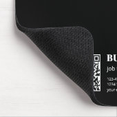 Benutzerdefinierter QR-Code & Bearbeitbarer Retro- Mousepad (Ecke)