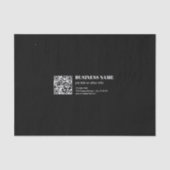 Benutzerdefinierter QR-Code & Bearbeitbarer Retro- Seidenpapier (Vorderseite)
