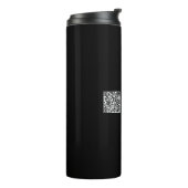Benutzerdefinierter QR-Code & Bearbeitbarer Retro- Thermosbecher (Nach links gedreht)