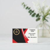 Benutzerdefinierter QR-Code beruflich Visitenkarte (Stehend Vorderseite)