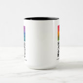Benutzerdefinierter QR-Code Combo mit Firmenlogo h Tasse (Zentrum)