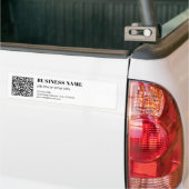 Benutzerdefinierter QR-Code & Editierbarer Retro-M Autoaufkleber (Auf Lkw)