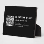 Benutzerdefinierter QR-Code & editierbarer retro-m Fotoplatte (Seite)
