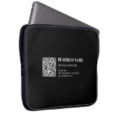 Benutzerdefinierter QR-Code & editierbarer retro-m Laptopschutzhülle (Vorne Rechts)