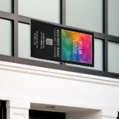 Benutzerdefinierter QR-Code für Business-Logos Mod Banner (Äußeres Gebäude)